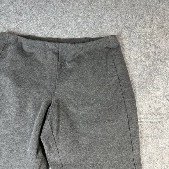J Jill Ponte Leggings Womens XL Heather Gray Stretch Career Pull On Pant - Picture 2 of 9